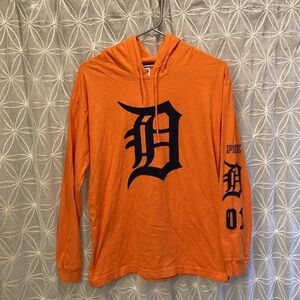 Victoria’s Secret Pink Detroit Tigers Hooded Long Sleeve